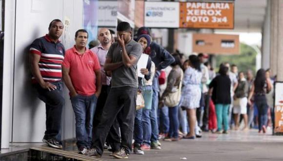 Brasil bate récord con más de 14 millones de desempleados