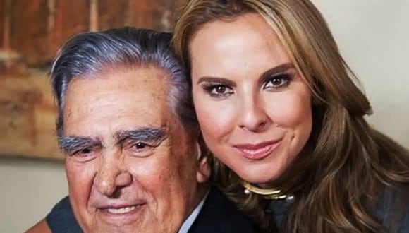 La actriz se encuentra en México, donde se reunió con su padre Eric del Castillo (Foto: Kate del Castillo / Instagram)