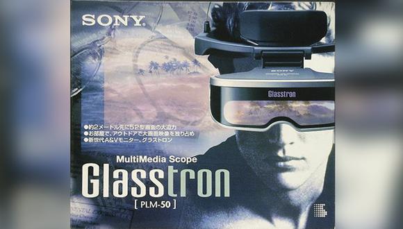 La serie de gafas de realidad virtual de Sony salieron a la venta en 1996. (Foto: Tumblr)