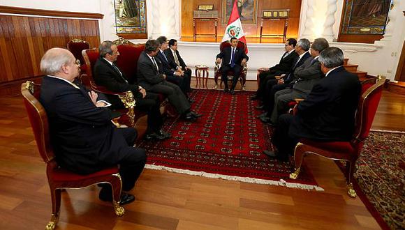 Humala dirigió reunión para definir medidas anticorrupción