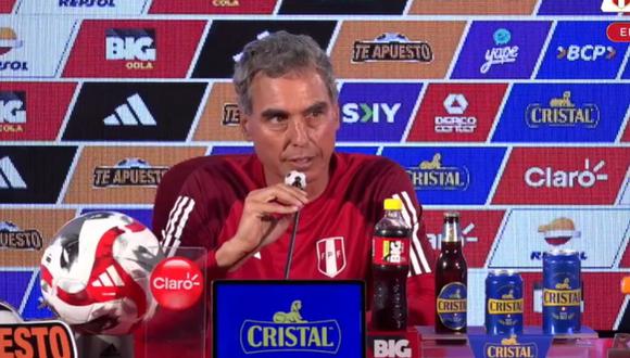 Técnico de la selección Sub-23, José 'Chemo' del Solar, habló sobre la desconvocatoria del jugador Fabrizio Roca | Captura de video