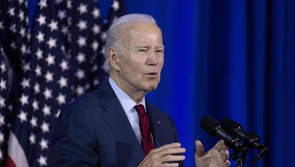 Joe Biden arranca la campaña para ser reelegido candidato a las elecciones de 2024. (Foto: MICHAEL REYNOLDS/EFE)