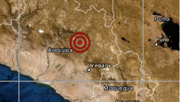 Las autoridades locales del Instituto Nacional de Defensa Civil (Indeci) aún no han reportado daños personales ni materiales a causa del sismo, que ocurrió esta noche. (Captura de pantalla)