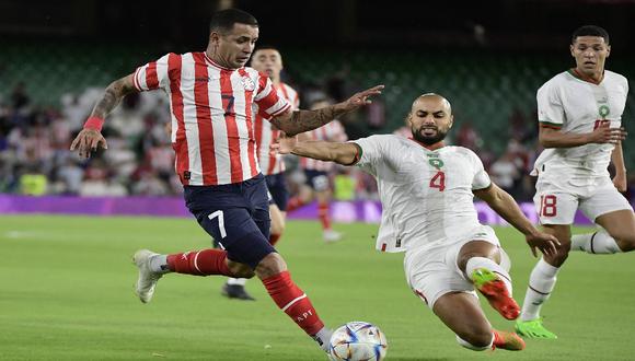 Paraguay empató 0-0 con Marruecos en amistoso internacional por la fecha FIFA. Foto: CRISTINA QUICLER / AFP