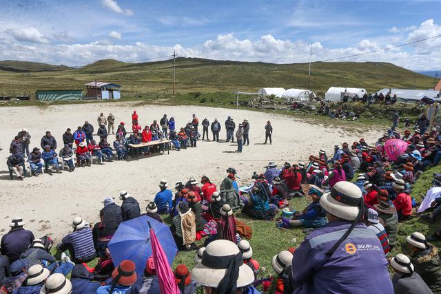 Las Bambas: minera podrá volver a transitar por Yavi Yavi tras 68 días de interrupción. (Foto: Midis)