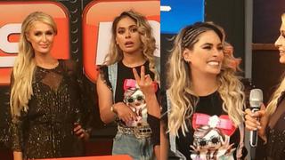 Galilea Montijo se encontró con Paris Hilton y fue víctima de burlas por su nivel de inglés