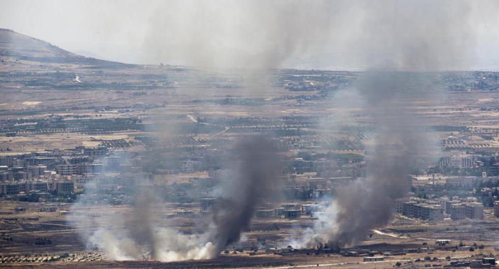 El bombardeo se produjo en la zona de Doblán, a 20 kilómetros al este de Al Mayadín, en la provincia de Deir al Zur. (Foto: EFE)