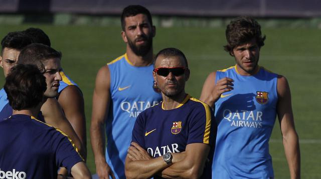 Barcelona reinició prácticas con Arda Turan, pero sin Messi - 16