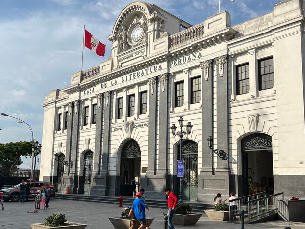 La Casa de La Literatura Peruana. (Foto: Blanca Guevara)