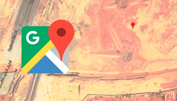 ¿Qué significan estos extraños símbolos que han sido encontrados en Egipto gracias a Google Maps? (Foto: Google)