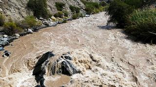 Río Cañete: advierten aumento del nivel del agua ante ocurrencias de intensas lluvias