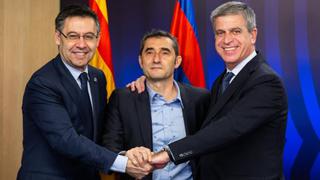 Barcelona anunció la renovación de Ernesto Valverde por una temporada más