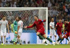 España vs. Portugal: Cristiano Ronaldo y su gran actuación en imágenes | Rusia 2018