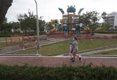 Coronavirus en Perú: vecinos de Surco piden retiro de juegos infantiles del parque Martinelli 