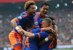 Renato Tapia logra primer título con el Feyenoord en Holanda