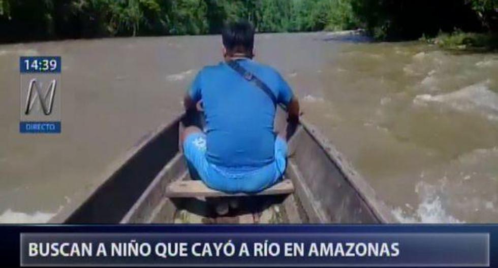 Una madre busca desesperadamente a su hijo menor de 8 años, quien fue arrastrado por las aguas del río Amazonas. (Video: Canal N)