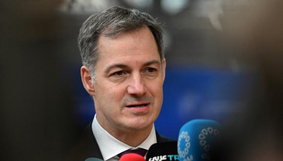 El primer ministro belga, Alexander De Croo. (Foto de JOHN THYS / AFP)