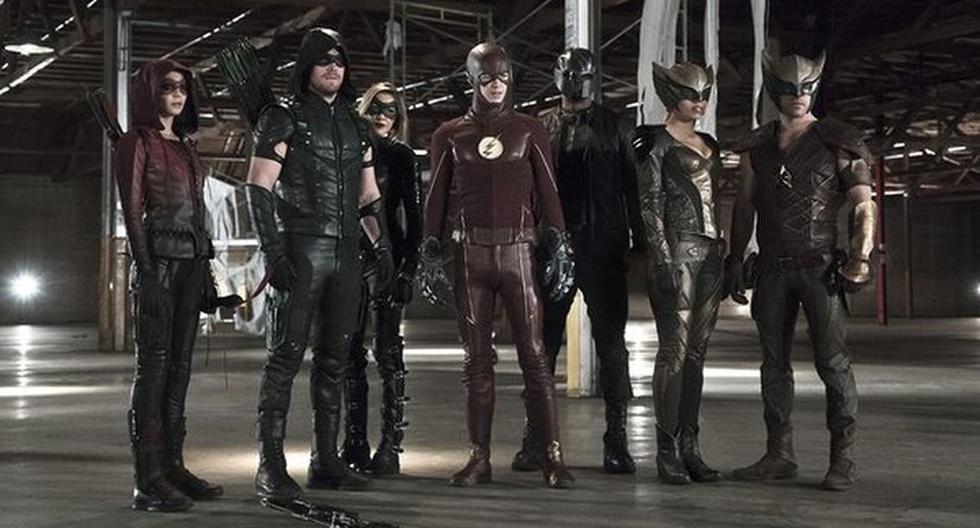 Los héroes de 'Arrow' y 'The Flash' (Foto: The CW)