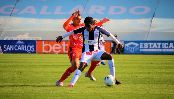 Jeremi Escate jugó 58 minutos ante Vallejo en su debut en Primera. (Foto: Liga 1)