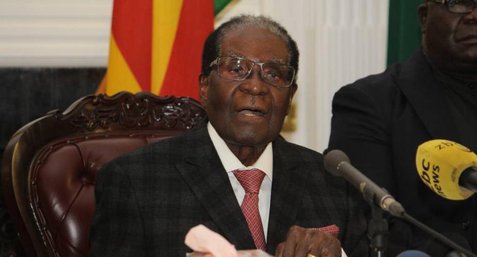 Robert Mugabe fue obligado a dimitir como presidente de Zimbabue (Foto: EFE)