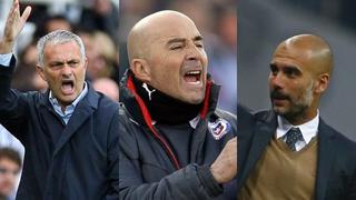 Sampaoli, Guardiola y Mourinho: candidatos a mejor técnico FIFA