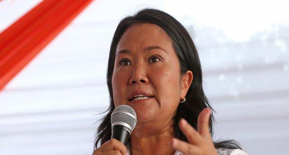 Keiko Fujimori se manifestó por denuncia de \"compra de congresistas\". (Foto: Andina)
