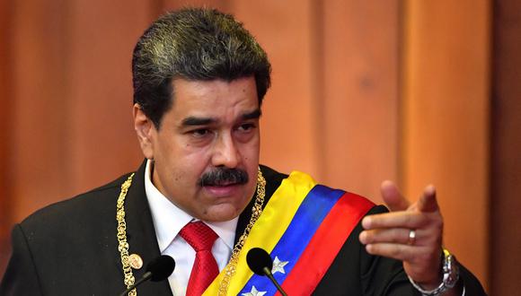 Nicolás Maduro, presidente de Venezuela. (Foto: AFP).