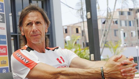Ricardo Gareca en el año 2010 en una entrevista realizada por El Comercio aseguró que le interesaba dirigir a la selección peruana. El resto es historia. (Foto: USI).