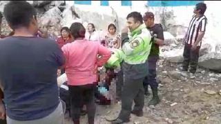 Áncash: niño cae de cima de cerro en Nuevo Chimbote y está herido de gravedad