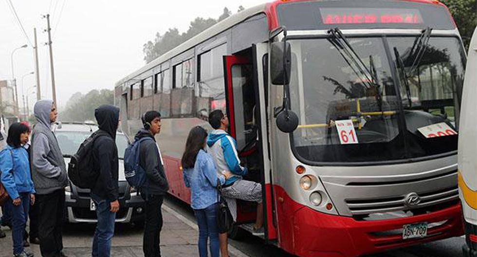 Perú vs Bolivia. Buses del corredor Javier Prado brindarán servicio especial por partido por Eliminatorias al Mundial Rusia 2018. (Foto: Agencia Andina)