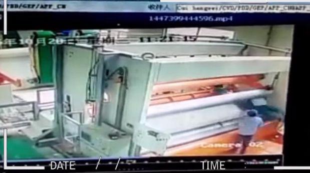 Video de supuesta muerte de operario intriga en YouTube - 2