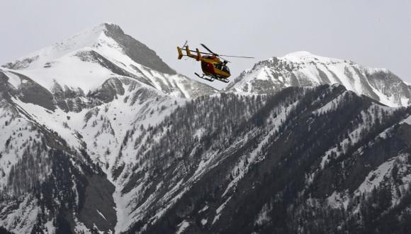 Restos del avión del Germanwings estarán pronto bajo la nieve