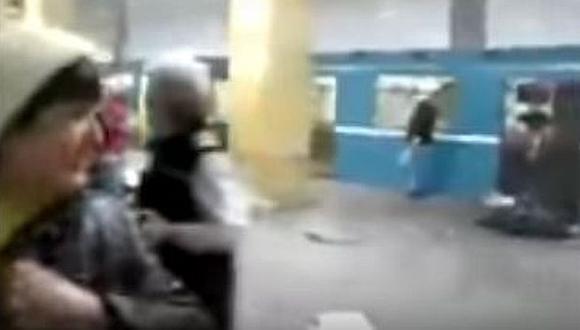 Rusia: Los videos del pánico en el metro de San Petersburgo