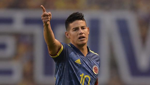 El último partido de James con Colombia fue en la derrota ante Ecuador el noviembre del 2020. (Foto: AFP)