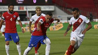 Chile derrotó 2-0 a Perú por Eliminatorias Qatar 2022