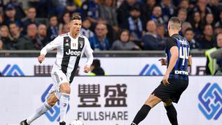 Juventus empató 1-1 ante Inter de Milán por la Serie A con gol de Cristiano Ronaldo