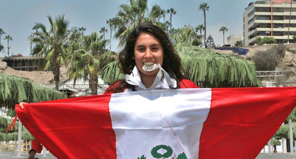Camila Quineche consiguió medalla de plata en el Sudamericano Juvenil. (Foto: CMD)