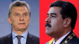 Macri: "Maduro ha violado todos los derechos humanos"