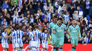 Barcelona empató 2-2 en el campo de Real Sociedad y podría perder el liderato de la LaLiga Santander [VIDEO]