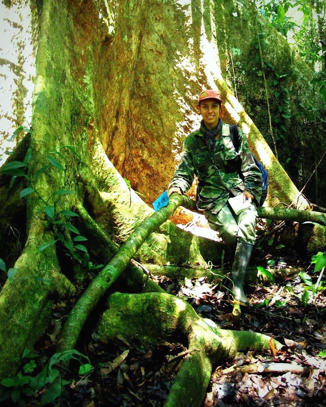 Tatiana ha logrado unir a un grupo de empresas con compromiso de apoyar en la conservación de hectáreas de bosque. Además, lleva adelante el programa Adopta un shihuahuaco. (Foto: archivo personal)