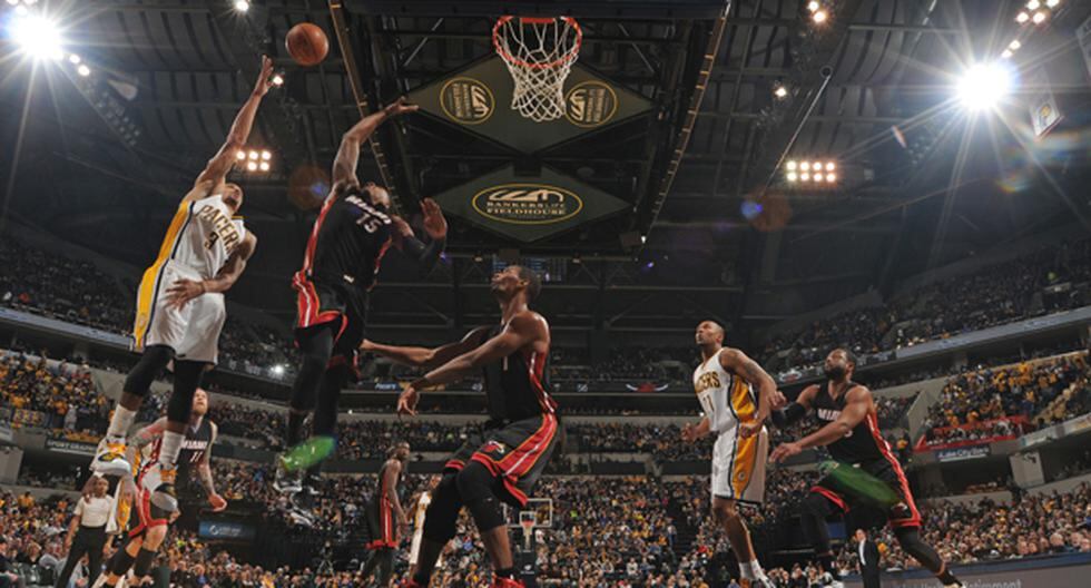 Los Heat cayeron ante los Pacers. (foto: Getty Images)