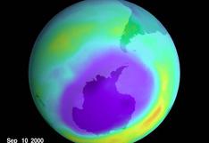 ¿Cuánto ha cambiado el tamaño del agujero de la capa de ozono este siglo?