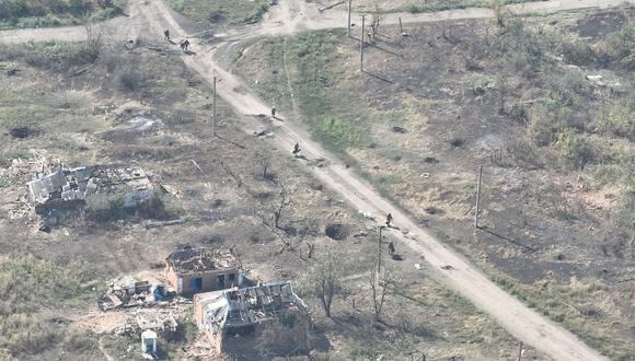 Territorio de Robotyne tras los enfrentamientos entre tropas rusas y ucranianas. (Foto de Reuters)