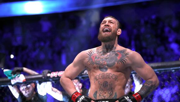 Conor McGregor venció a Donald Cerrone en 40 segundos de combate en el UFC 246, realizado en la T-Mobile Arena, en Las Vegas. Steve Marcus/Getty Images/AFP