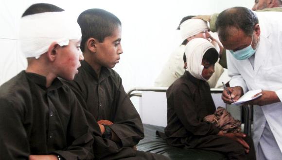 12 muertos y 179 heridos: Un despiadado ataque talibán oscurece la paz en Afganistán. (AP)