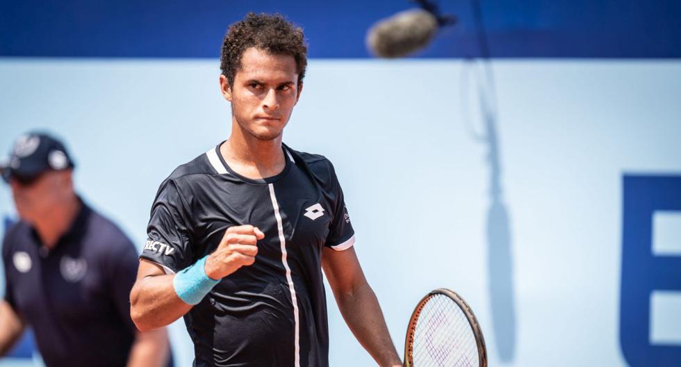 Juan Pablo Varillas venció hace una semana a Bautista Agut, número 19 del ATP. (Foto: ATP Gstaad)