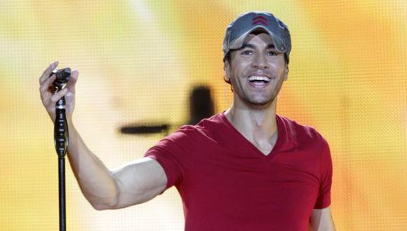 Enrique Iglesias, cantante español. (Foto: Agencia)