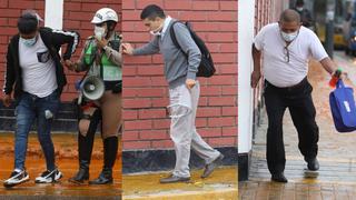 Surco: peatones tienen dificultades para transitar en la Panamericana Sur por derrame de aceite | FOTOS