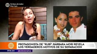 Bárbara Mori revela el motivo de su separación con Sergio Mayer