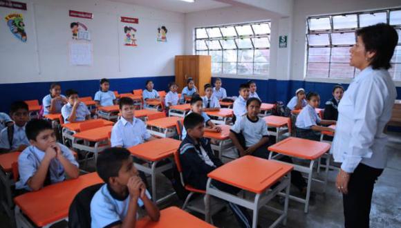Este concurso estuvo dirigido a los profesionales de la educación que no se encuentran en la Carrera Pública Magisterial. (Foto: Agencia Andina)